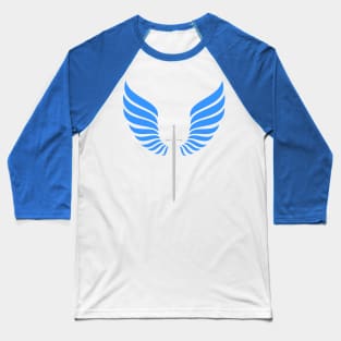 Blue Steel Baseball T-Shirt